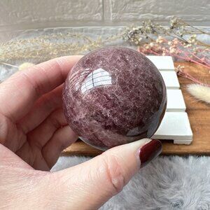 Gorgeous Strawberry Quartz Sphere (B1)